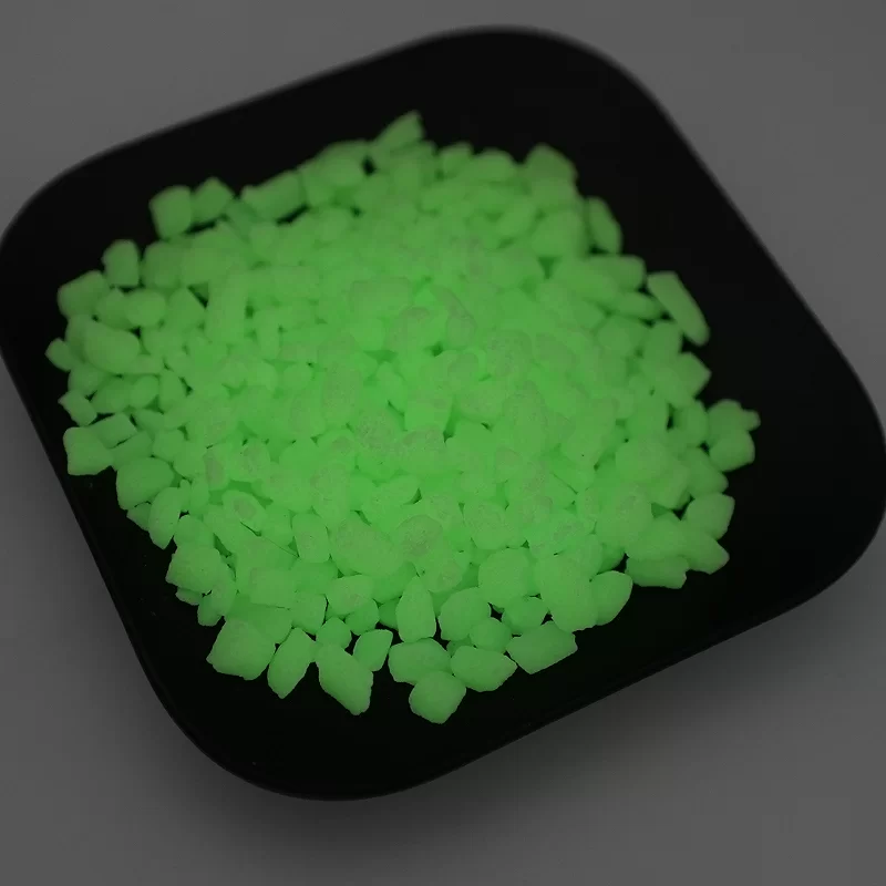 Lantai paving batu bercahaya berwarna buatan