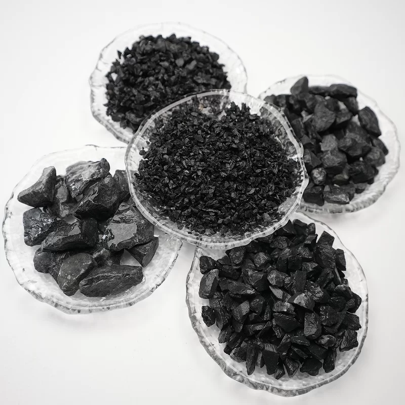 Batu kerikil dihancurkan untuk terrazzo